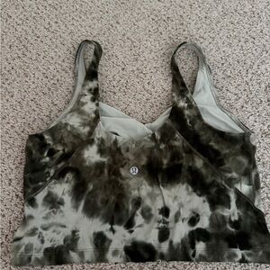 lululemon athletica Green Tie-Dye align top